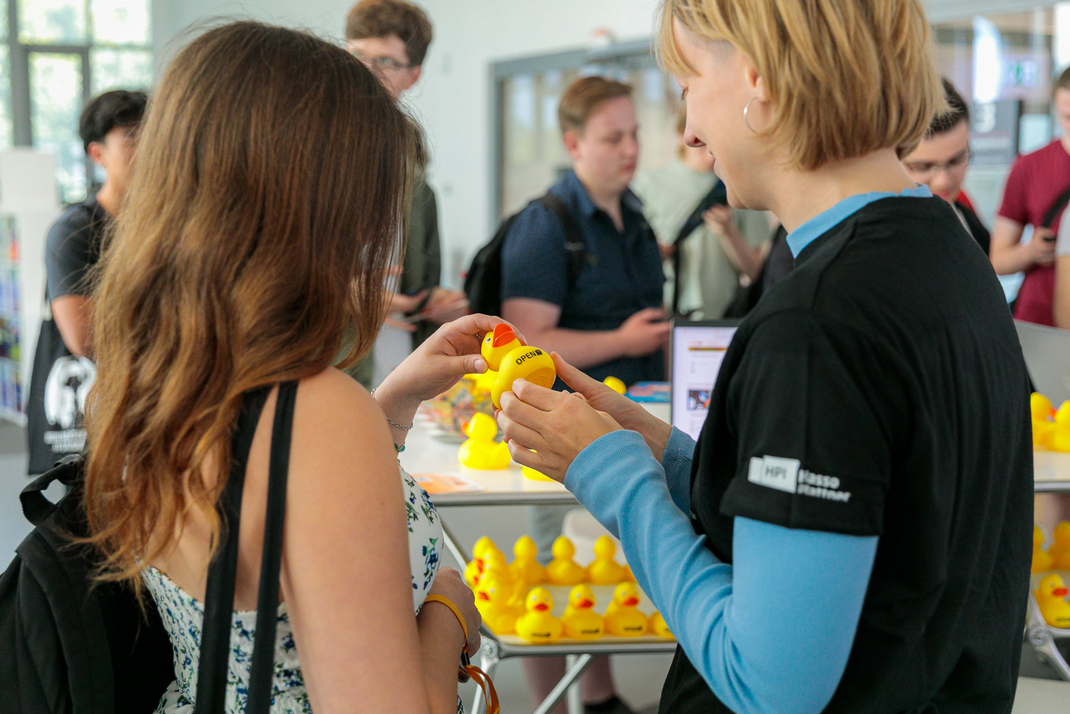 Fotos des Bachelorinfotages am HPI in Potsdam von Reinhardt & Sommer am 13.06.2025