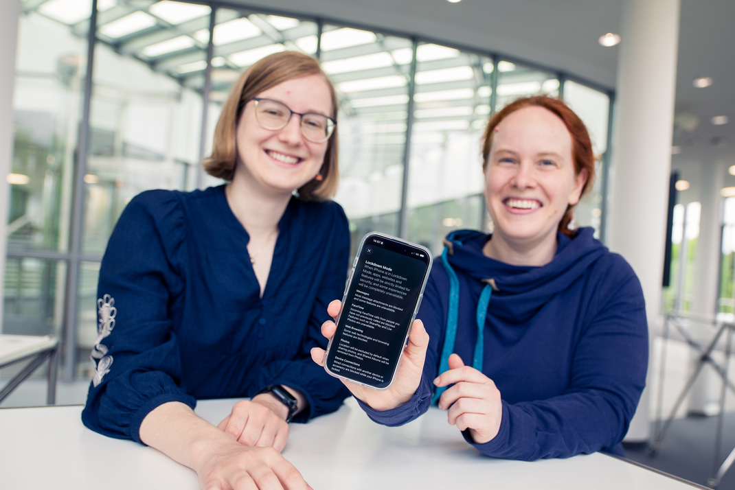 Marie Fischer und Prof. Dr. Jiska Classen