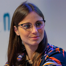 Portrait of the Senior Vice President of Health Innovation at EVERSANA, Dr. Alberta Spreafico
