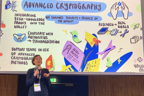 HPI-Professorin Anja Lehmann hält einen Vortrag zum Thema "Advanced Cryptography"