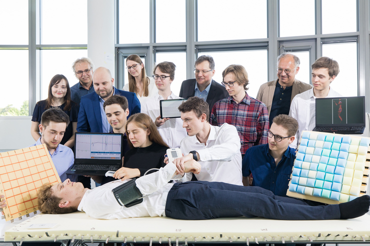 Das Bachelorprojekt-Team aus dem Fachgebiet "Betriebssysteme und Middleware" von Prof. Andreas Polze
