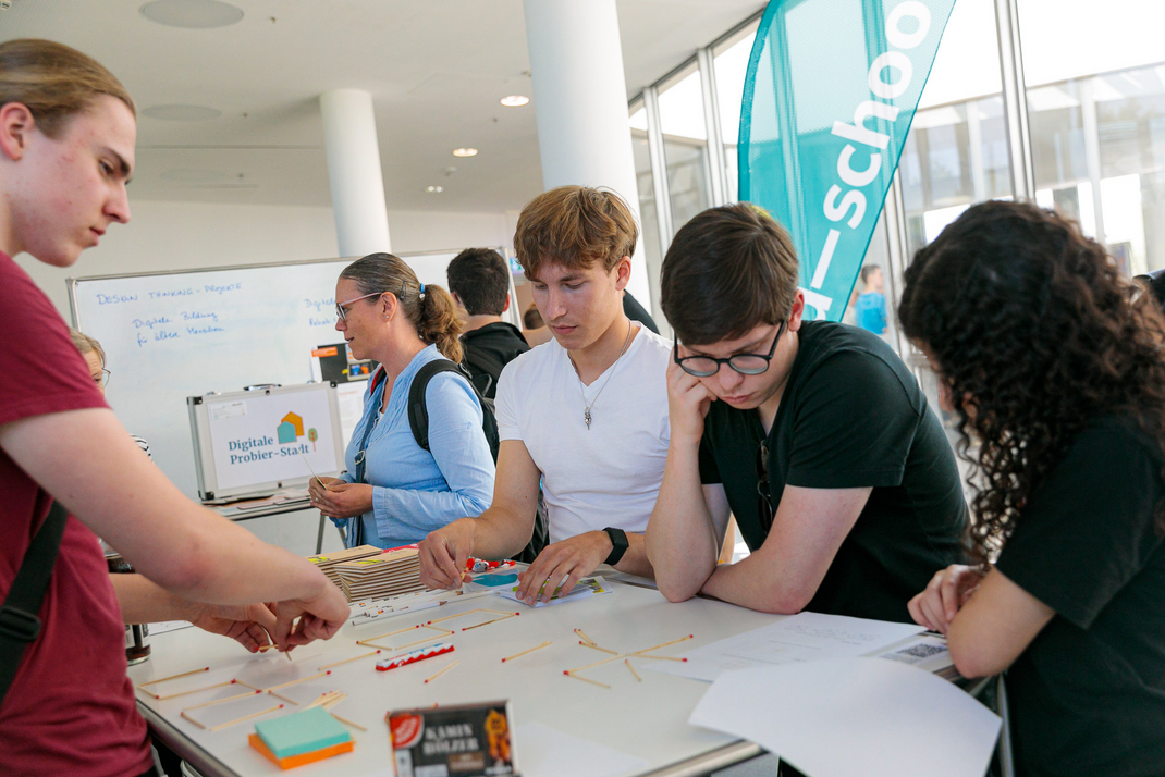 Fotos des Bachelorinfotages am HPI in Potsdam von Reinhardt & Sommer am 13.06.2025