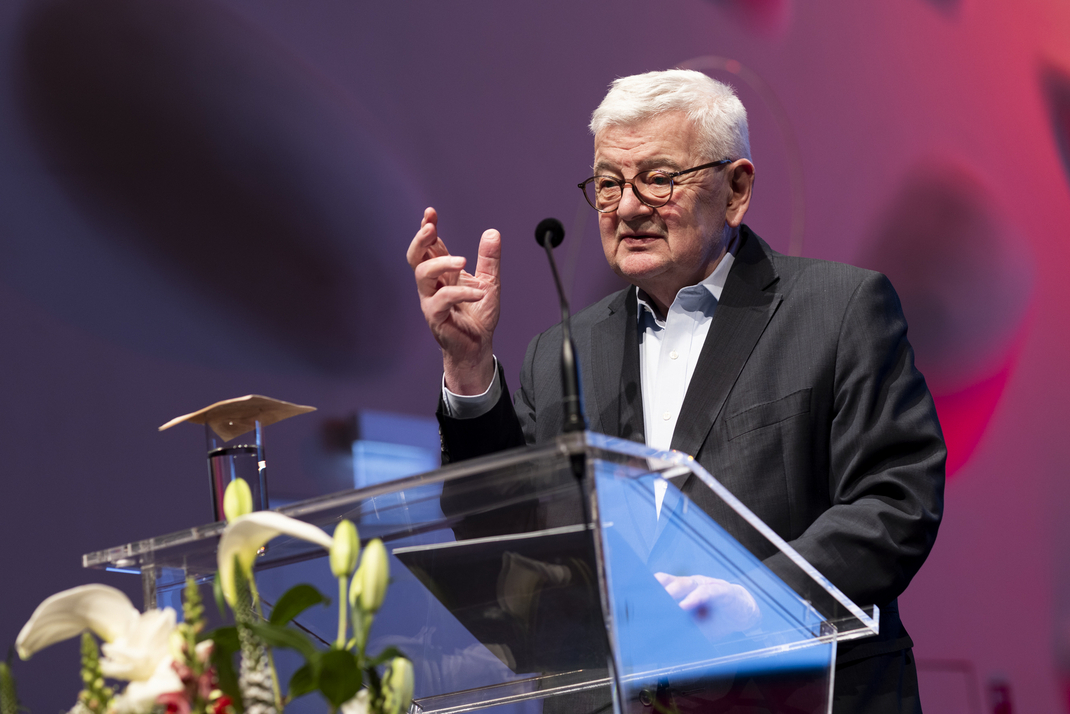HPI Graduierungsfeier im Nikolaisaal Potsdam am 16.05.2025, Hasso-Plattner-Institut, Potsdam, Deutschland. Foto: HPI/Nicole Krüger