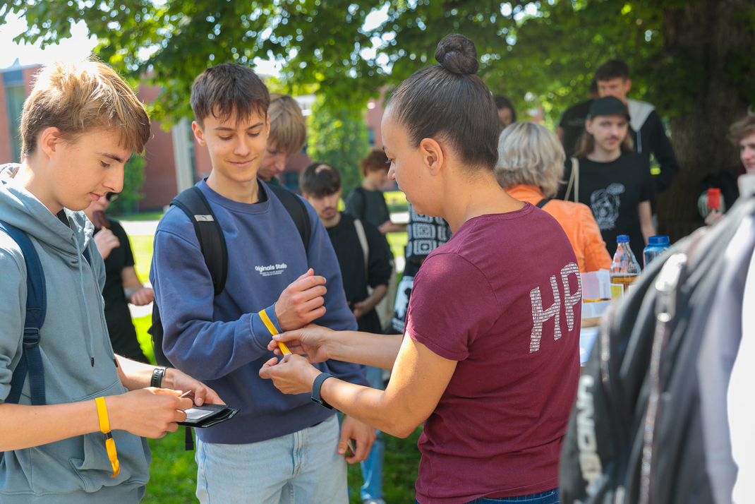 Fotos des Bachelorinfotages am HPI in Potsdam von Reinhardt & Sommer am 13.06.2025