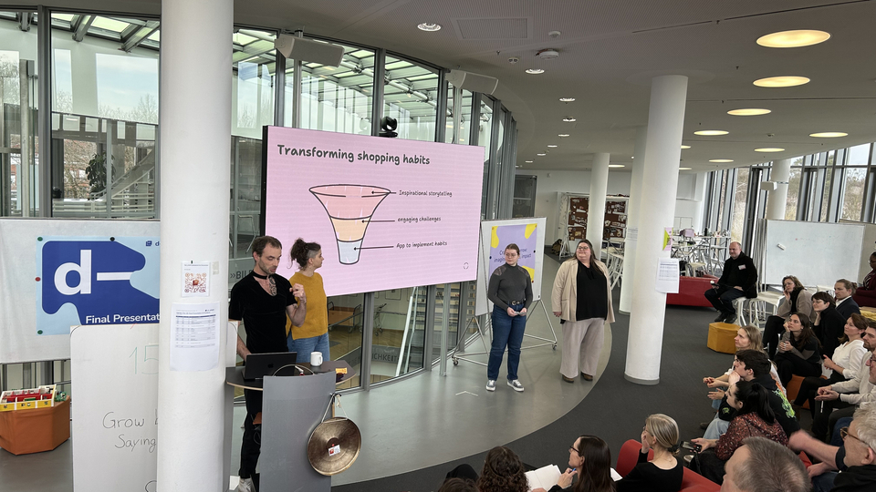 Final Presentations Foundations for Design Thinking winter semester 2024/25
