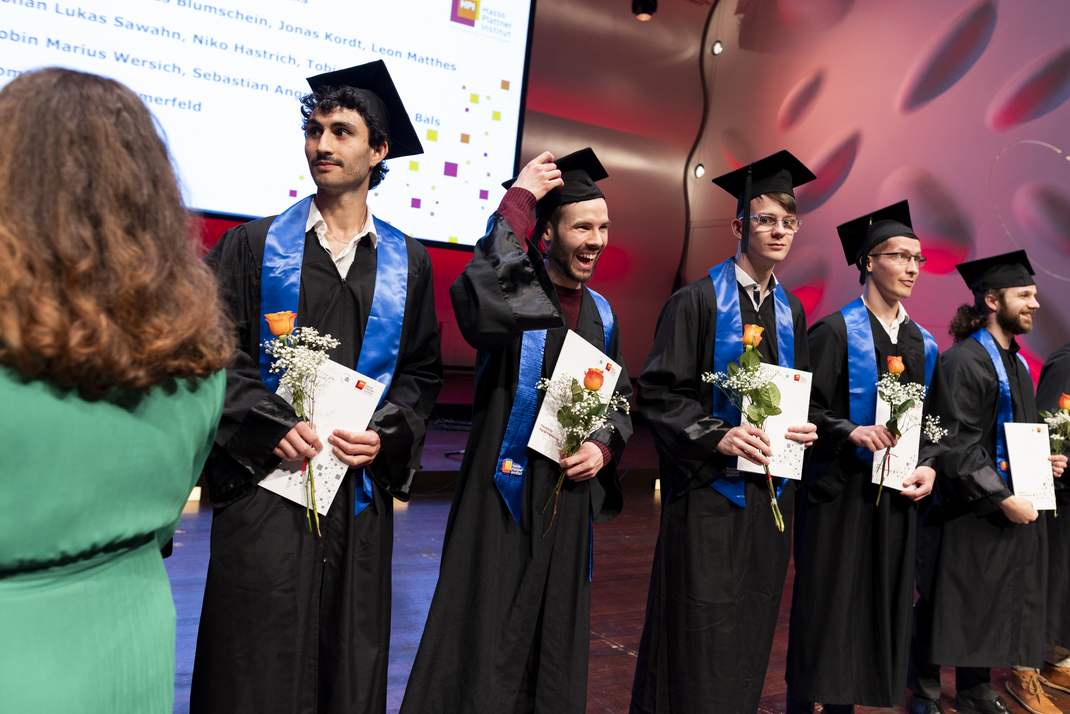 HPI Graduierungsfeier im Nikolaisaal Potsdam am 16.05.2025, Hasso-Plattner-Institut, Potsdam, Deutschland. Foto: HPI/Nicole Krüger