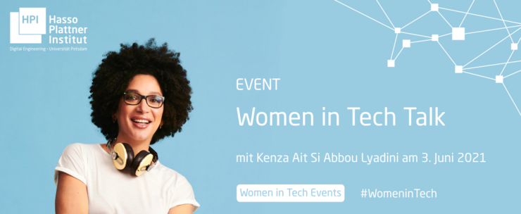 Kenza Ait Si Abbou Lyadini beim nächsten Women in Tech Talk (Foto: Hendrik Gergen)