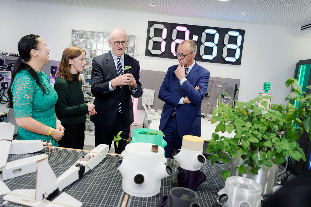 Antrittsbesucht in Brandenburg / Besuch Hasso-Plattner-Institut