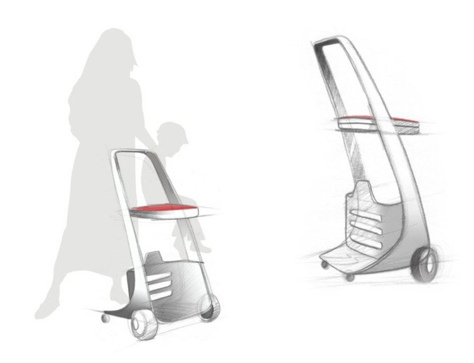 [Translate to Englisch:] Flight Assistant Security Trolley