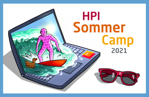 Surfen mal anders - im Digitalen HPI-Sommercamp
