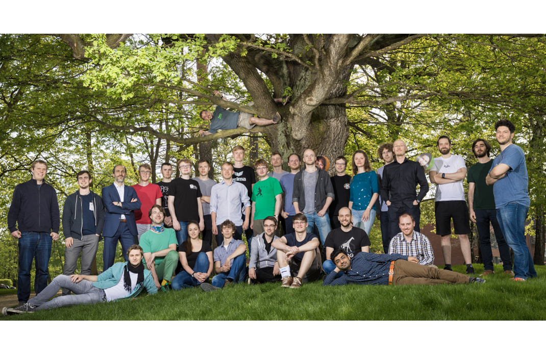 Group Photo of the Algorithm Engineering Group 2018