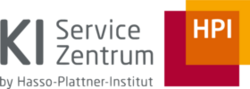 Logo KI Service Zentrum by Hasso-Plattner-Institut