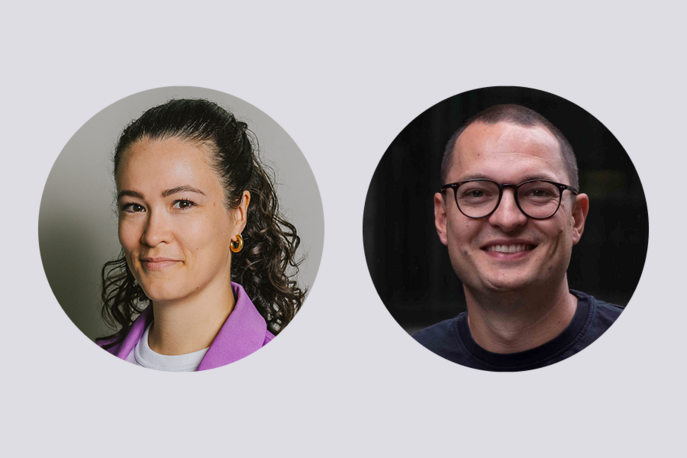 Our two experts: Selina and Dominik