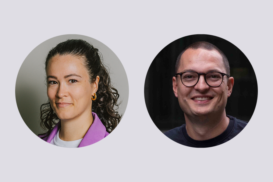 Unsere zwei Expert:innen: Selina and Dominik