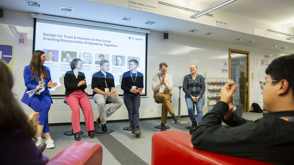 Design for Trust & Human-in-the-Loop Workshop at AI@HPI Conference 2025