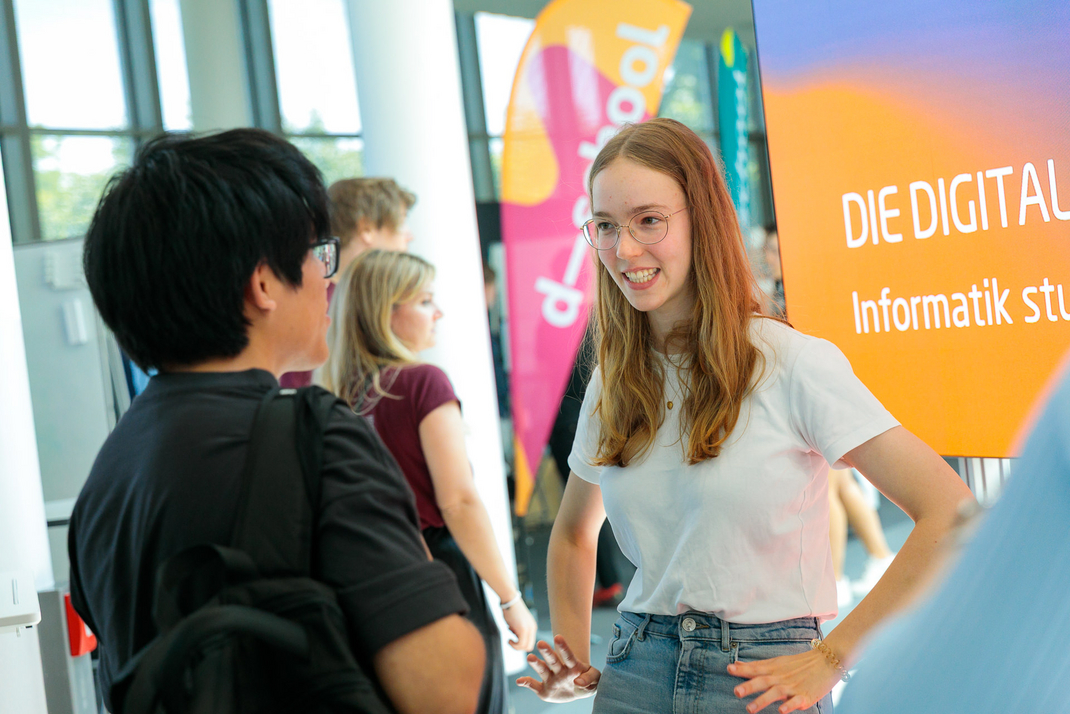 Fotos des Bachelorinfotages am HPI in Potsdam von Reinhardt & Sommer am 13.06.2025