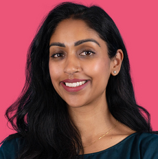 Portrait of the VP External Affairs and Chief of Staff at Ada Health, Shireen Saxena