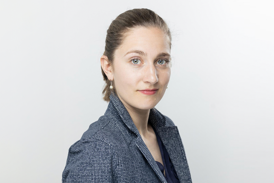 Portrait of senior researcher and group leader at the HPI Digital Health - Personalized Medicine research group Dr. Henrike Heyne 