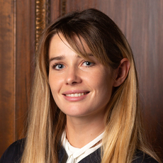 Portrait of the Chief of Staff and Head of Policy at the Coalition for Health AI (CHAI), Lucy Orr-Ewing