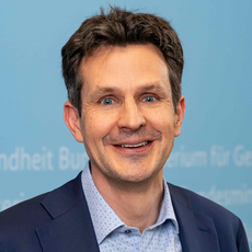 Portrait of the Head of Directorate "New Technologies, Data and Research", Federal Ministry of Health (BMG), Thomas Renner