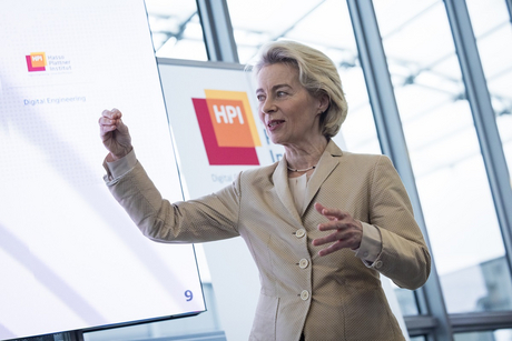 EU-Kommissionspräsidentin Ursula von der Leyen am HPI