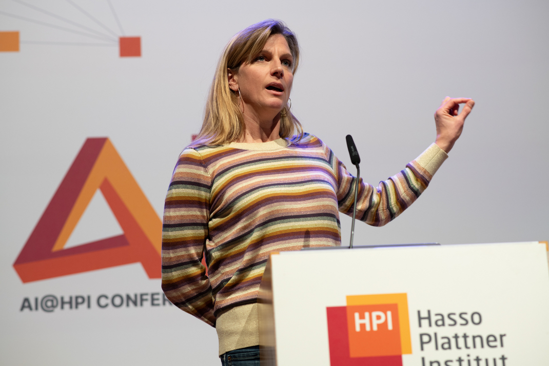 Prof. Dr. Maja Göpel during her keynote speech