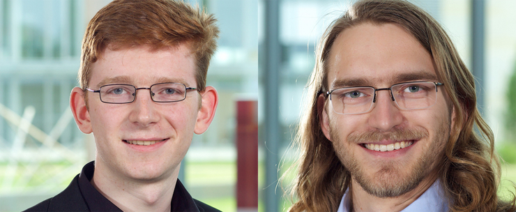 HPI Masterstudenten Christoph Sterz und Nicco Kunzmann