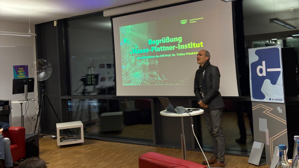 Kick-Off Digitalisierungsrat an der HPI d-school - Begrüssung durch Oberbürgermeisterin 