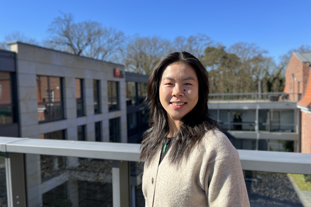 Portrait of Stanford PhD student Nicole Chiou