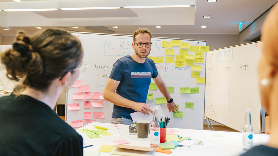 Workshop HPI d-school Design Thinking Coach in house Programm