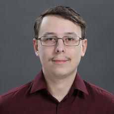 Portrait of PhD Student Andrey Sidorenko