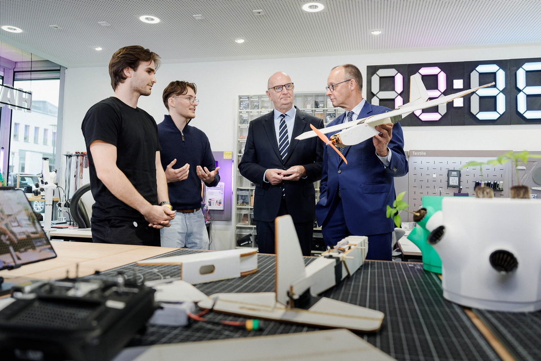 Antrittsbesucht in Brandenburg / Besuch Hasso-Plattner-Institut