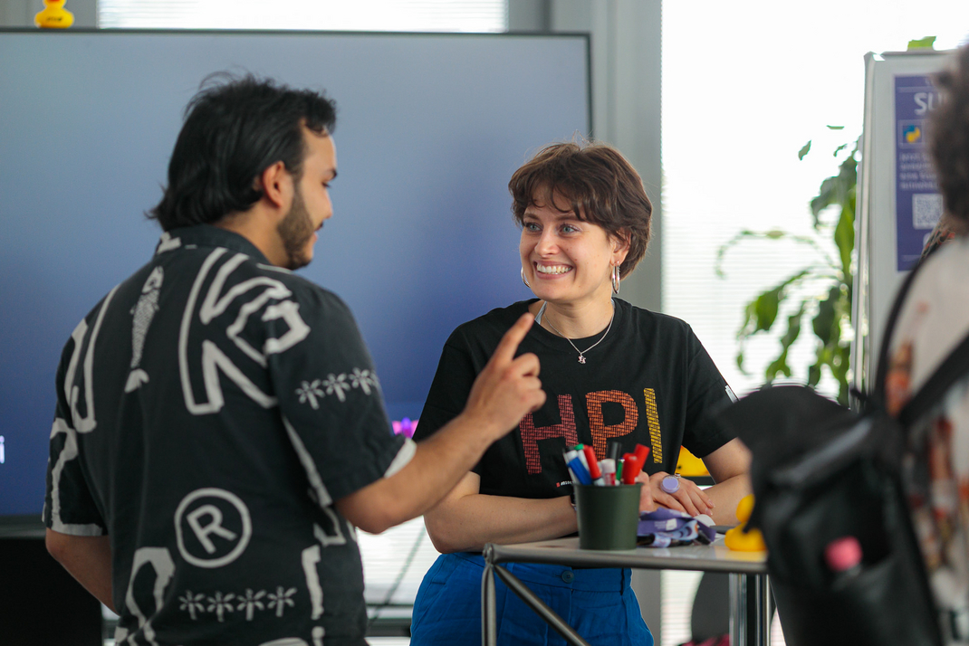 Fotos des Bachelorinfotages am HPI in Potsdam von Reinhardt & Sommer am 13.06.2025