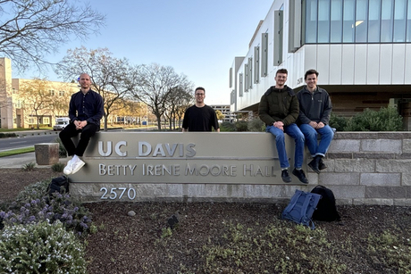 HPI-Studierende an der UC Davis in Kalifornien
