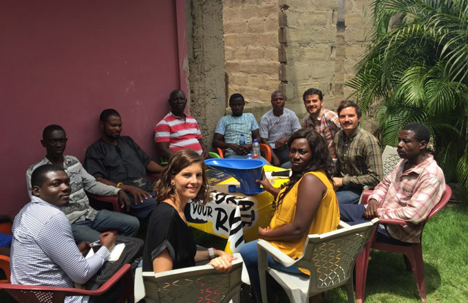 [Translate to Englisch:] Field research in Ghana