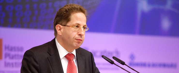 Hans-Georg Maaßen bei der Sicherheitskonferenz 2013